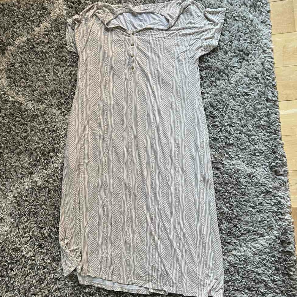Dwell & Slumber Geometric Swing Dress Ethically Made